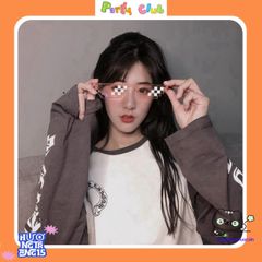 Kính Thug Life 6 Chấm Nhiều Màu - Phụ Kiện Chụp Ảnh Vui Nhộn Dành Cho Tất Cả Dịp, Thời Trang Độc Đáo