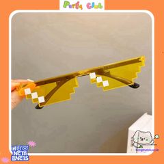 Kính Thug Life 6 Chấm Nhiều Màu - Phụ Kiện Chụp Ảnh Vui Nhộn Dành Cho Tất Cả Dịp, Thời Trang Độc Đáo
