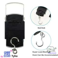 Cân Điện Tử Cầm Tay Mini 50kg Có Móc và Thước Đo - Giải Pháp Hoàn Hảo Cho Hành Lý, Du Lịch, và Kiểm Tra Hàng Hóa