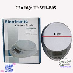 Cân Điện Tử Mini Proki 5kg Nhà Bếp - Đo Chính Xác, Thiết Kế Nhỏ Gọn, Tặng 2 Pin AAA - Dụng Cụ Đo Đạc Bánh Pha Chế Tiện Lợi