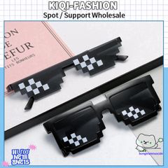Kính Mát Mosaic Thug Life UV400 - Phong Cách Hip Hop Độc Đáo Dành Cho Nam Nữ - Thời Trang Đường Phố Tươi Mới