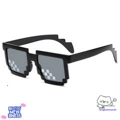 Kính Mát Mosaic Thug Life UV400 - Phong Cách Hip Hop Độc Đáo Dành Cho Nam Nữ - Thời Trang Đường Phố Tươi Mới