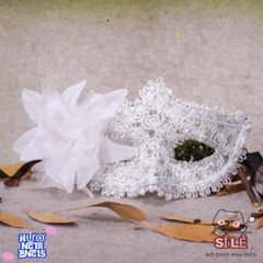 Mặt Nạ Mắt Hoa Lông Vũ Quyến Rũ - Phụ Kiện Hóa Trang Tiệc Nửa Mặt Cho Phái Đẹp 【Fairytale】 - Độc Đáo và Sang Trọng cho Dịp Lễ Hội