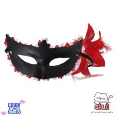 Mặt Nạ Mắt Hoa Lông Vũ Quyến Rũ - Phụ Kiện Hóa Trang Tiệc Nửa Mặt Cho Phái Đẹp 【Fairytale】 - Độc Đáo và Sang Trọng cho Dịp Lễ Hội