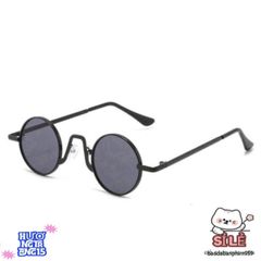 Kính Mắt Tròn Kim Loại Thời Thượng - Kính Chống UV, Phụ Kiện Thời Trang Độc Đáo Cho Nam Nữ