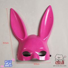 Mặt Nạ Thỏ Halloween Cao Cấp - Phụ Kiện Cosplay Dễ Thương Cho Tiệc Hóa Trang và Sự Kiện Biểu Diễn