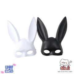 Mặt Nạ Thỏ Halloween Cao Cấp - Phụ Kiện Cosplay Dễ Thương Cho Tiệc Hóa Trang và Sự Kiện Biểu Diễn