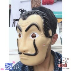 Mặt Nạ Nữ Hoàng Salvador Dali - Money Heist Hóa Trang Halloween Độc Đáo, Phụ Kiện Thời Trang Tuyệt Vời Cho Mọi Dịp