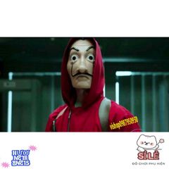 Mặt Nạ Nữ Hoàng Salvador Dali - Money Heist Hóa Trang Halloween Độc Đáo, Phụ Kiện Thời Trang Tuyệt Vời Cho Mọi Dịp