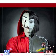 Mặt Nạ Nữ Hoàng Salvador Dali - Money Heist Hóa Trang Halloween Độc Đáo, Phụ Kiện Thời Trang Tuyệt Vời Cho Mọi Dịp