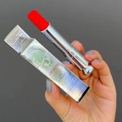 Son Dưỡng Dior Addict Lip Glow 017 Ultra Coral - Son Dưỡng Màu Cam San Hô Tươi Tắn, Dưỡng Ẩm Tối Đa Cho Đôi Môi Ẩm Mượt