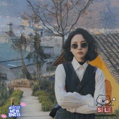 Kính Râm Hình Tròn Ulzzang Hàn Quốc - Phong Cách Thời Trang Tết và Áo Dài Đẹp Chất Lượng Cao