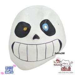 Mặt Nạ Papyrus Cosplay Legend of the Sans - Phụ Kiện Hóa Trang Halloween 3D Cho Fan Game, Chất Liệu Latex An Toàn