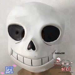 Mặt Nạ Papyrus Cosplay Legend of the Sans - Phụ Kiện Hóa Trang Halloween 3D Cho Fan Game, Chất Liệu Latex An Toàn