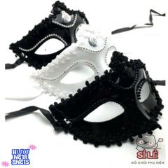 Mặt Nạ Dự Tiệc Vũ Hội Nửa Mặt Quyến Rũ - Phụ Kiện Hóa Trang Halloween & Trung Thu Sang Trọng, Phong Cách Quý Tộc