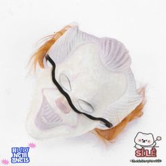 Mặt Nạ Hề Ma Quái Pennywise IT 2024 - Đồ Chơi Halloween Độc Đáo Dành Cho Fan Kinh Dị