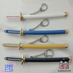 Móc Khóa Kiếm Katana Zoro - One Piece Anime Chất Liệu Hợp Kim Không Gỉ, Món Quà Thú Vị cho Người Hâm Mộ