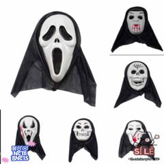 Mặt Nạ Thần Chết Scream Halloween - Phụ Kiện Hóa Trang Ma Quái Độc Đáo Cho Mùa Lễ Hội Kỳ Bí