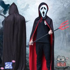 Mặt Nạ Thần Chết Scream Halloween - Phụ Kiện Hóa Trang Ma Quái Độc Đáo Cho Mùa Lễ Hội Kỳ Bí
