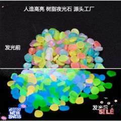 Sỏi Dạ Quang Nhân Tạo Tỏa Sáng - Trang Trí Bể Cá Huyền Ảo, Đá Phát Sáng An Toàn Cho Không Gian Thủy Sinh