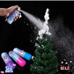 Bình Chai Xịt Tuyết 210ml - Công Nghệ Nén Khí Trang Trí Giáng Sinh & Mùa Đông, Tạo Không Gian Tuyết Huyền Ảo