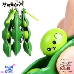 Móc Khóa Đậu Hà Lan Ngộ Nghĩnh - Phụ Kiện Dễ Thương Cho Túi Xách, Đồ Chơi Giải Trí Vui Nhộn Từ ILOVEDIY