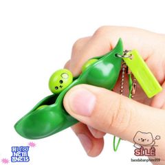 Móc Khóa Đậu Hà Lan Ngộ Nghĩnh - Phụ Kiện Dễ Thương Cho Túi Xách, Đồ Chơi Giải Trí Vui Nhộn Từ ILOVEDIY
