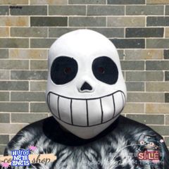 Mặt Nạ Mắt Xanh Sans - Phụ Kiện Thời Trang Game Undertale Cho Bữa Tiệc Hóa Trang & Cosplay