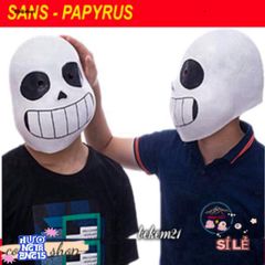 Mặt Nạ Mắt Xanh Sans - Phụ Kiện Thời Trang Game Undertale Cho Bữa Tiệc Hóa Trang & Cosplay