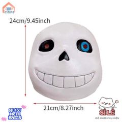 Mặt Nạ Cosplay Undertale Sans - Phụ Kiện Hóa Trang Độc Đáo Cho Tiệc Tùng, Lễ Hội Và Sự Kiện Nghệ Thuật