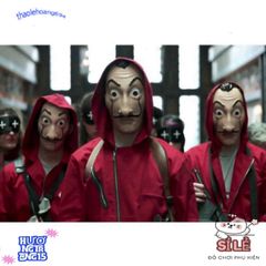 Mặt Nạ Hóa Trang Salvador Dali - La Casa De Papel Độc Đáo Cho Halloween & Lễ Hội, Phụ Kiện Thời Trang Ấn Tượng