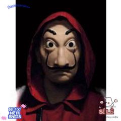 Mặt Nạ Hóa Trang Salvador Dali - La Casa De Papel Độc Đáo Cho Halloween & Lễ Hội, Phụ Kiện Thời Trang Ấn Tượng