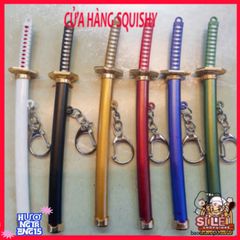 Móc Khóa Kiếm Katana Zoro One Piece 16cm - Phụ Kiện Thời Trang Sang Trọng Cho Người Sưu Tầm Anime Nhật Bản