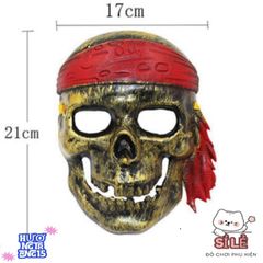 Mặt Nạ Cướp Biển 3D RADIANTEDGE - Phụ Kiện Cosplay Halloween Độc Đáo Cho Nam Nữ - Quà Tặng Hóa Trang Sáng Tạo