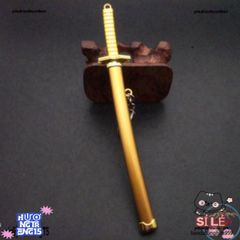 Móc Khóa Kiếm Katana Zoro Law One Piece Kim Loại Không Gỉ - Phụ Kiện Thời Trang Anime Độc Đáo Dài 16cm