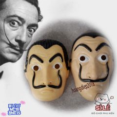 Mặt nạ Salvador Dali La Casa De Papel - Đồ hóa trang độc đáo cho Halloween và tiệc nhập vai - Quà tặng cho fan phim!