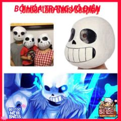Mặt Nạ Đầu Mắt Xanh Undertale Sans - Phụ Kiện Hóa Trang Độc Đáo Cho Game Thủ, Tiệc Halloween, Quay Video TikTok