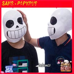 Mặt Nạ Đầu Mắt Xanh Undertale Sans - Phụ Kiện Hóa Trang Độc Đáo Cho Game Thủ, Tiệc Halloween, Quay Video TikTok