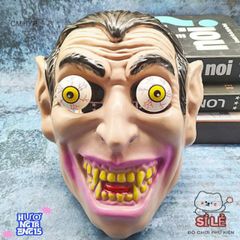 Mặt Nạ Halloween Ma Cà Rồng Thực Tế - Đạo Cụ Kinh Dị Hoành Tráng Cho Bữa Tiệc Hóa Trang Rùng Rợn