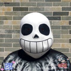 Mặt Nạ Hóa Trang Sans Xanh Dành Cho Game Thủ - Phụ Kiện Cosplay Độc Đáo Cho Halloween và Sự Kiện Hóa Trang