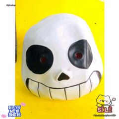 Mặt Nạ Hóa Trang Sans Xanh Dành Cho Game Thủ - Phụ Kiện Cosplay Độc Đáo Cho Halloween và Sự Kiện Hóa Trang