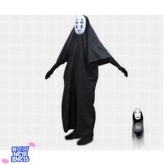Bộ trang phục Vô Diện Nhật Bản - Quần áo, găng tay và mặt nạ hoàn chỉnh cho cosplay anime, phù hợp cho cả nam nữ mọi lứa tuổi.