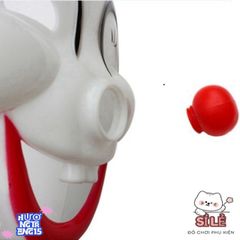 Mặt nạ Halloween hề PVC ZHAOCAIMAO - Phụ kiện cosplay độc đáo cho bữa tiệc hóa trang thú vị, kích thước 21x16cm