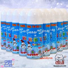 Bình Xịt Tuyết Nghệ Thuật - Tạo Hình Tuyết Trắng An Toàn Cho Chơi Ngoài Trời - Quà Tặng Ý Nghĩa Trong Dịp Đặc Biệt
