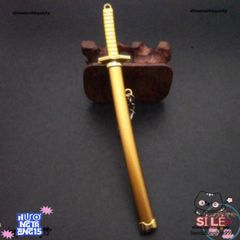 Móc Khóa Kiếm Katana Zoro Law One Piece - Kim Loại Chống Gỉ 16cm, Phụ Kiện Anime Độc Đáo, Quà Tặng Thú Vị cho Tín Đồ Sưu Tầm