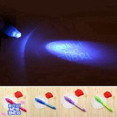 Bút Viết Mực Vô Hình với Đèn UV - Bút Mật Vụ Cho Trẻ Em - Quà Tặng Thú Vị Cho Sinh Nhật và Halloween