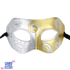 Mặt Nạ Nửa Mặt PVC Độc Đáo - Đạo Cụ Ngụy Trang Hoàn Hảo Dành Cho Tiệc, Halloween, Hóa Trang - Quà Tặng Thú Vị