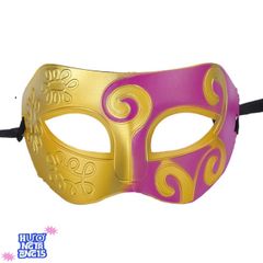Mặt Nạ Nửa Mặt PVC Độc Đáo - Đạo Cụ Ngụy Trang Hoàn Hảo Dành Cho Tiệc, Halloween, Hóa Trang - Quà Tặng Thú Vị