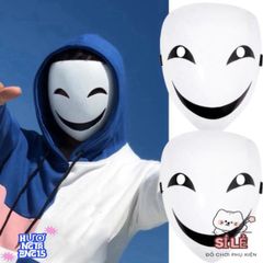 Mặt Nạ Halloween PVC Ma Quái - Thiết Kế Chữ V Ngụy Trang, Phụ Kiện Dự Tiệc Hóa Trang Độc Đáo Cho Nữ