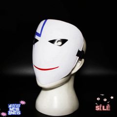 Mặt Nạ Halloween PVC Ma Quái - Thiết Kế Chữ V Ngụy Trang, Phụ Kiện Dự Tiệc Hóa Trang Độc Đáo Cho Nữ